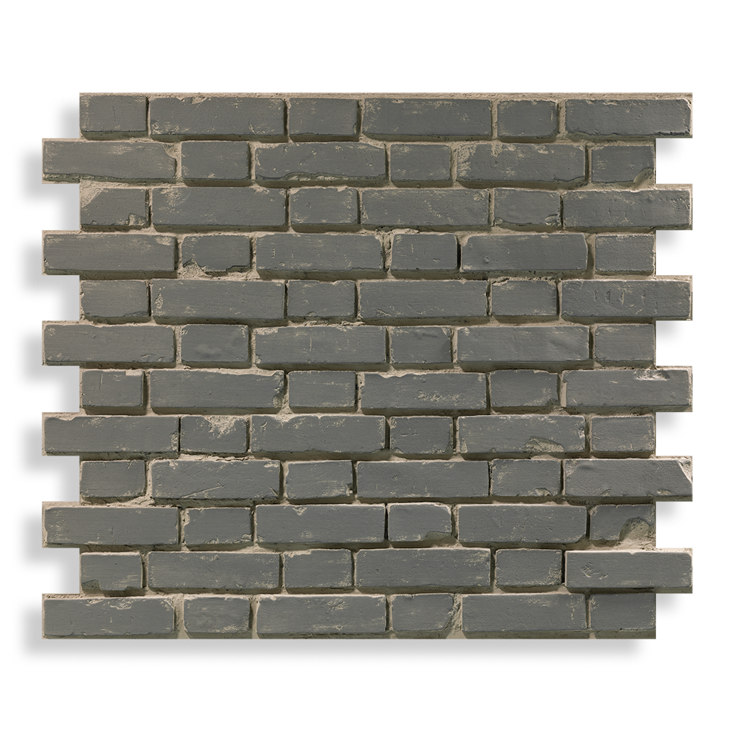 Produktaufnahme Ziegelstein Brick Pure Grey