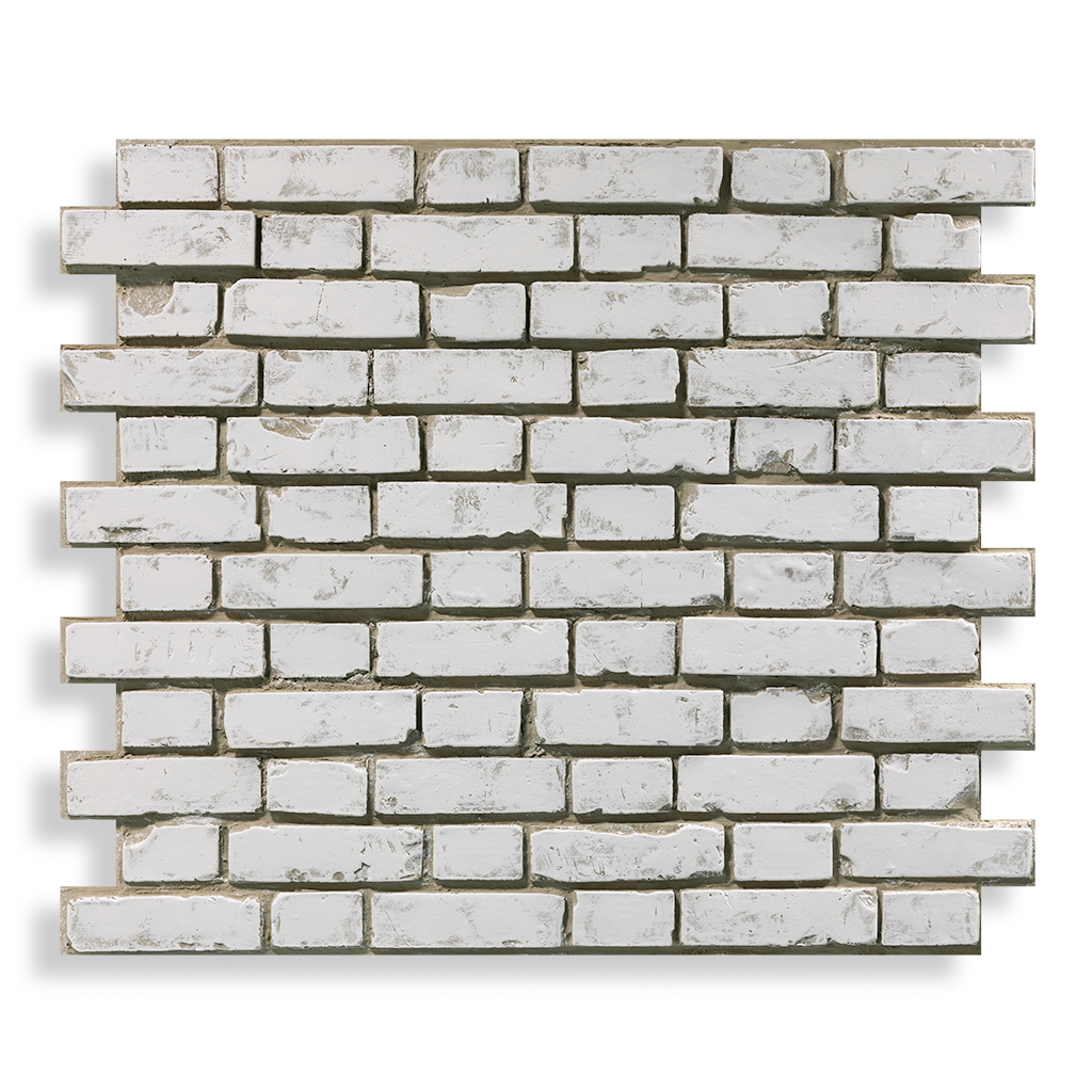 Produktaufnahme Ziegelstein Brick Pure White